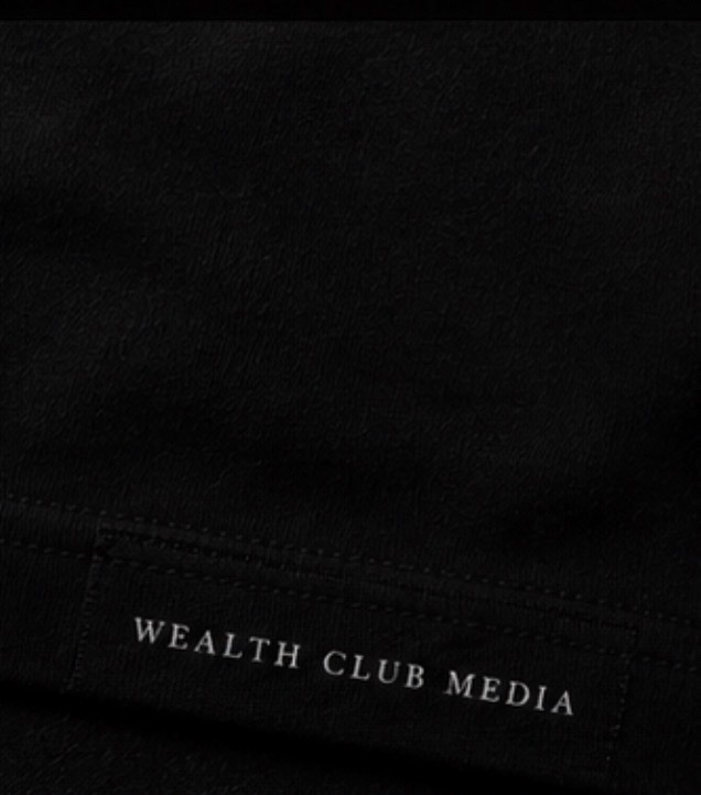 Lower front woven hem label
